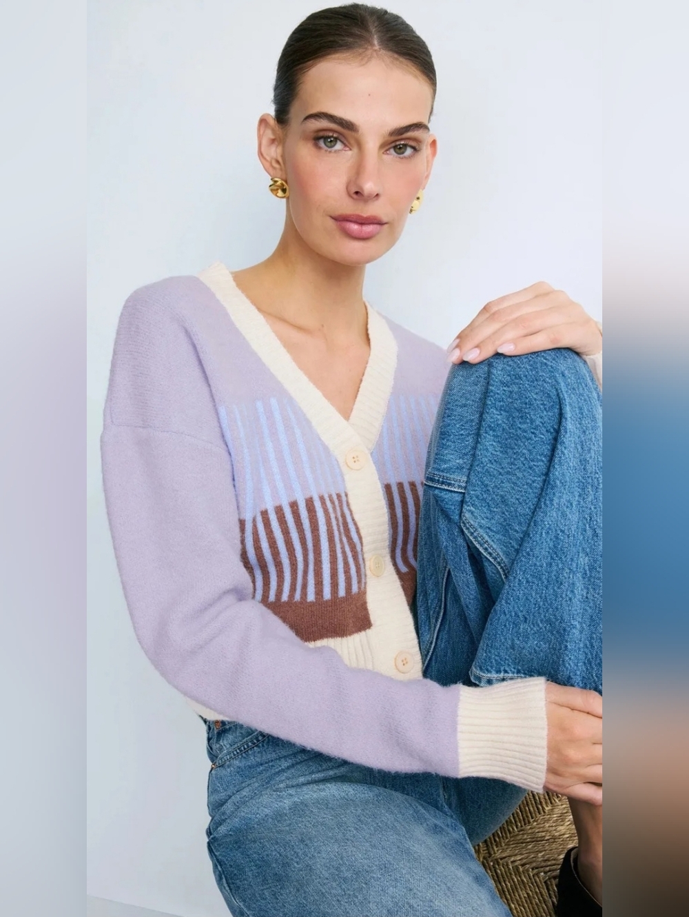 MINKPINK LINEN CARDIGAN SIZE S
